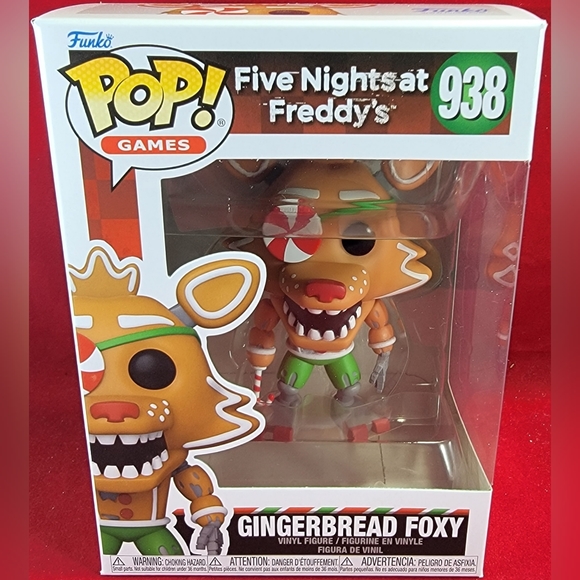 Gingerbread foxy funko # 938 (nib) - Picture 2 of 7